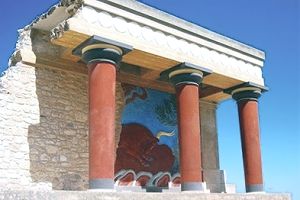Crete, Knossos archaeological site