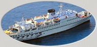  The 'Arion' cruise vessel