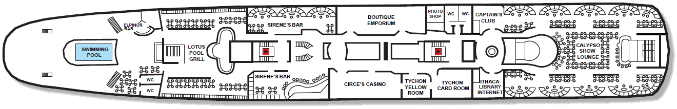 The Calypso Deck on the Athena